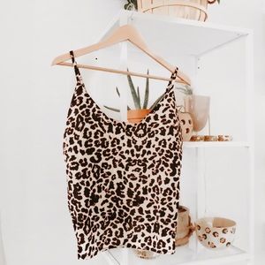 LEOPARD CAMI